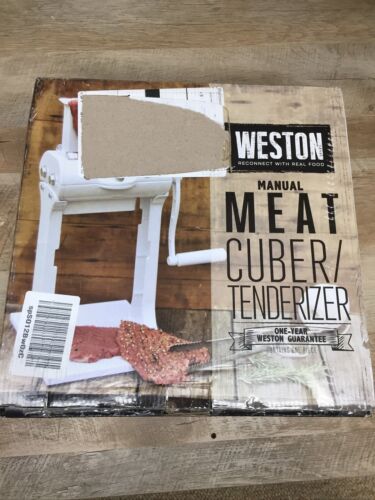 AS IS SEE NOTES Weston Manual Heavy Duty Meat Cuber Tenderizer (6922786209975)